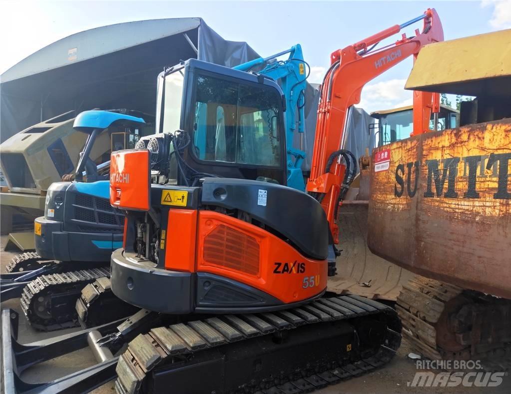 Hitachi ZX55UR Mini Escavadoras <7t
