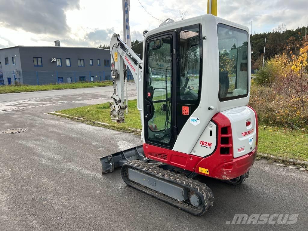 Takeuchi TB 216A V4 Mini Escavadoras <7t