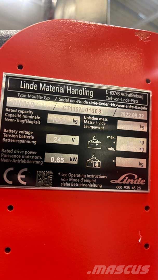 Linde MM10 Empilhadores eléctricos