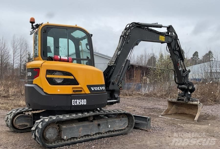 Volvo ECR 58 D Mini Escavadoras <7t