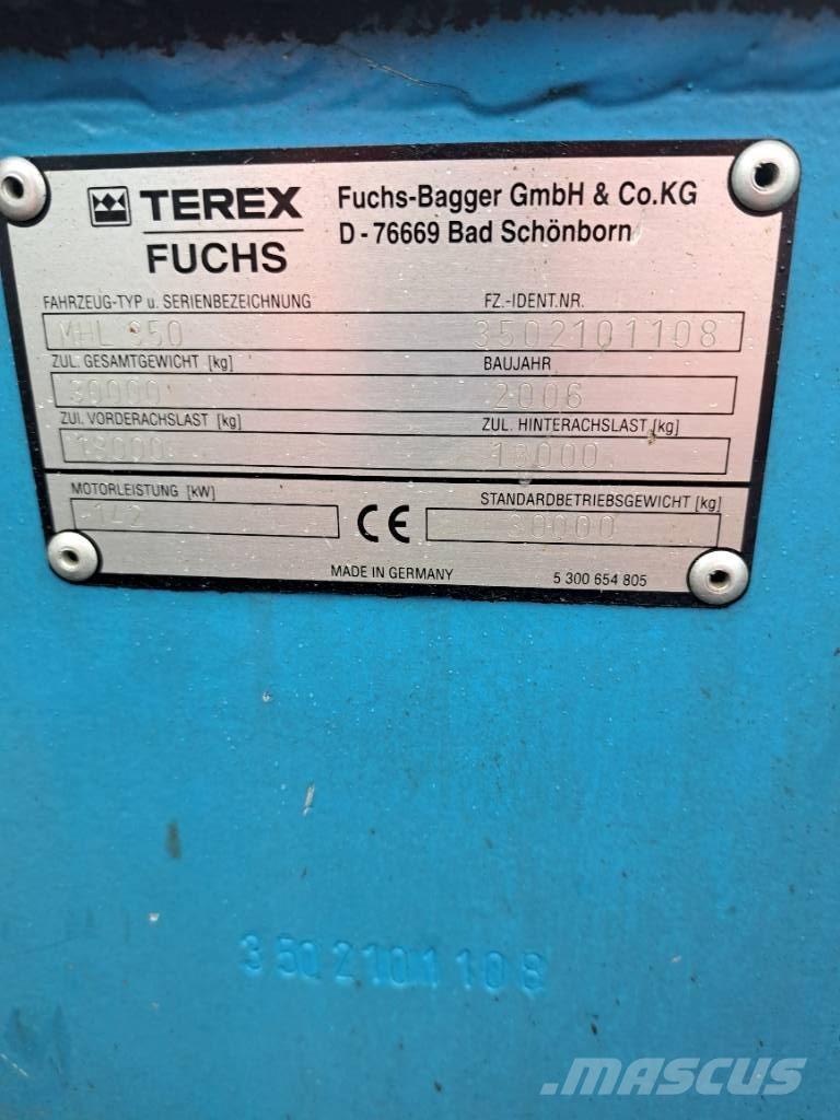 Fuchs MHL 350 Manipuladores de resíduos / indústria