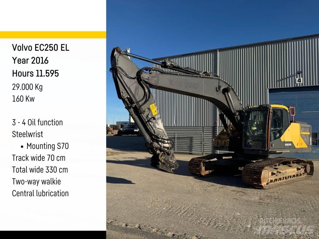 Volvo EC 250 EL Escavadoras de rastos