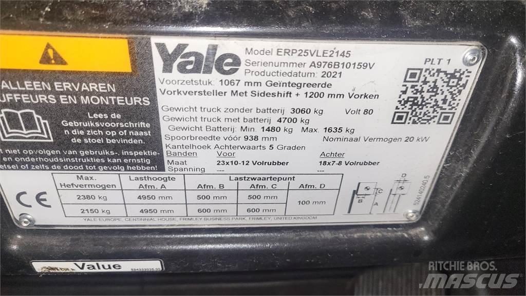 Yale ERP25VL 2021 Empilhadores eléctricos