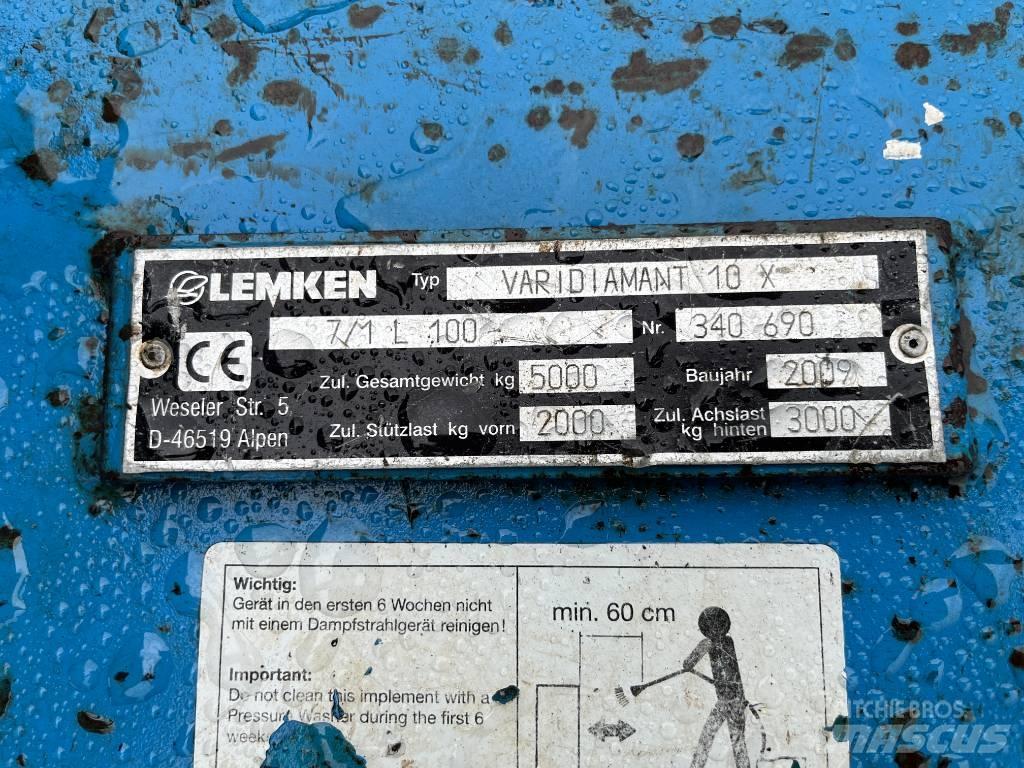 Lemken Diamant 10 X Charruas reversíveis