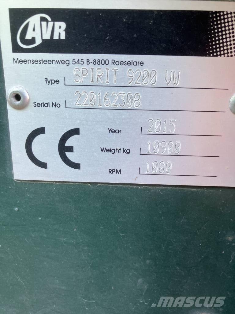 AVR 9200 Equipamentos Colheita e apanha de Batatas