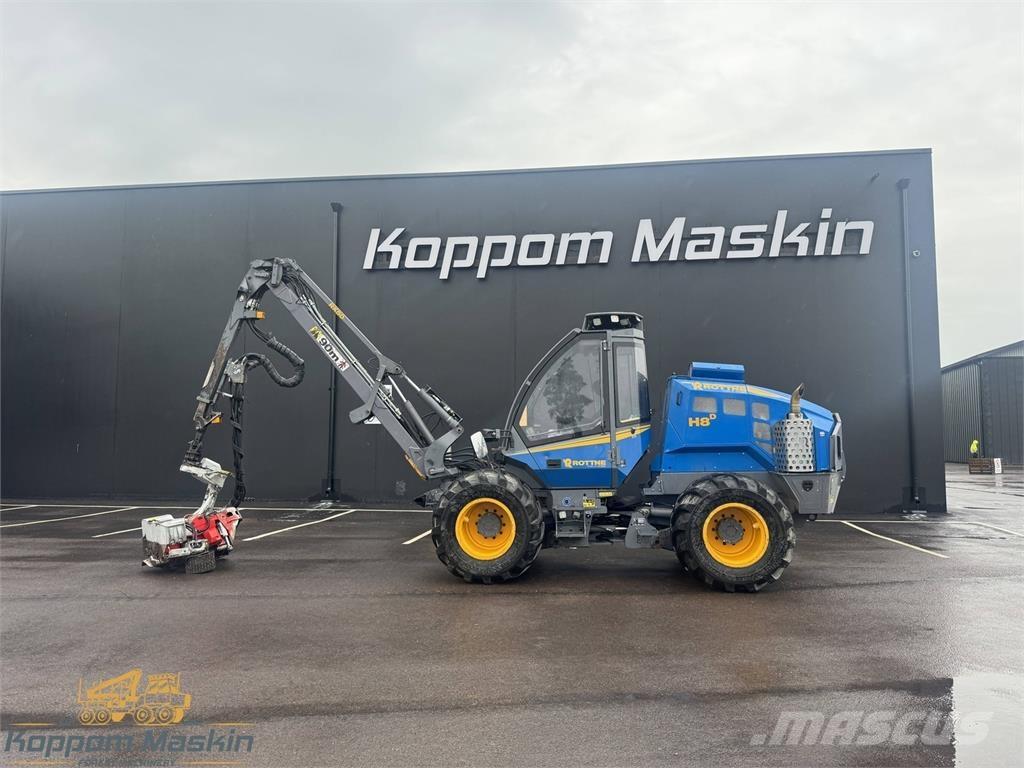 Rottne H8D Processadores florestais