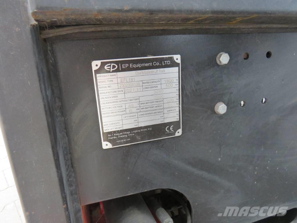 EP EFL 181 Empilhadores eléctricos