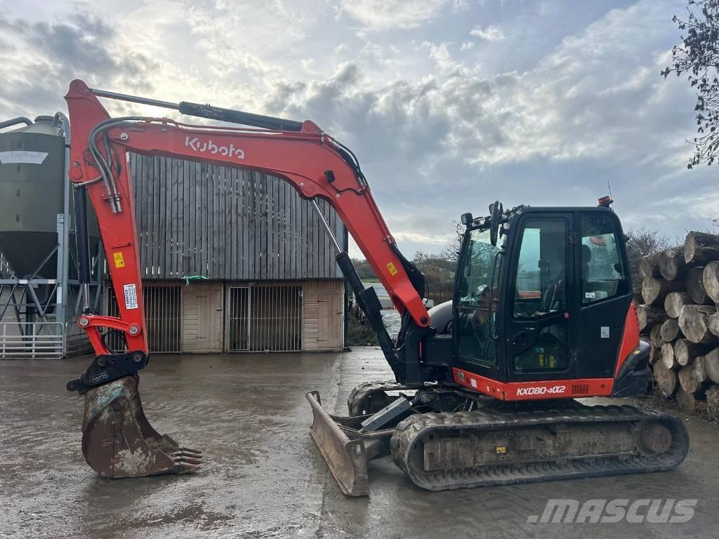 Kubota KX 080-4 Escavadoras Midi 7t - 12t
