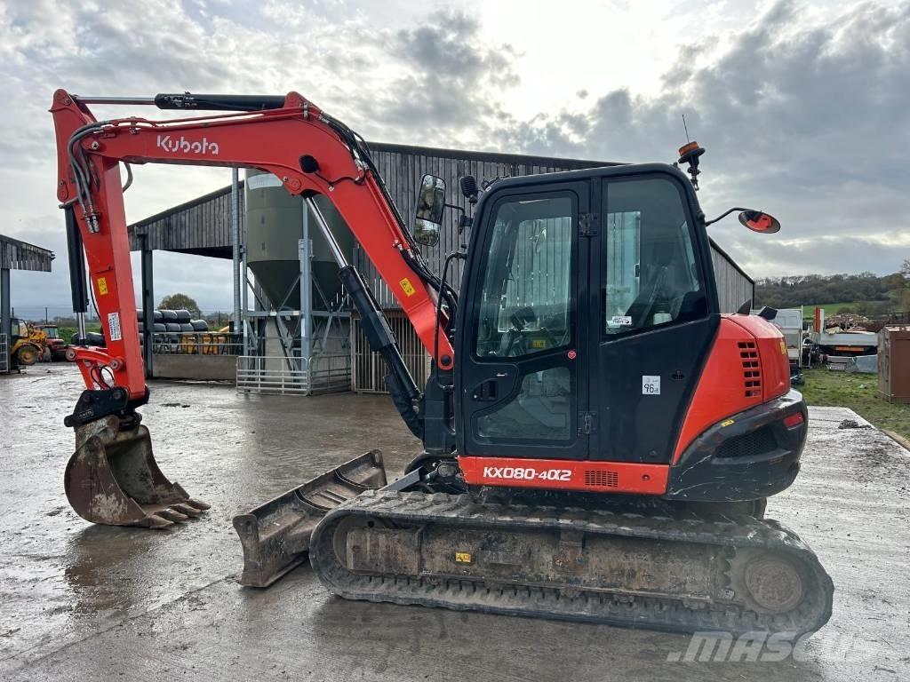 Kubota KX 080-4 Escavadoras Midi 7t - 12t