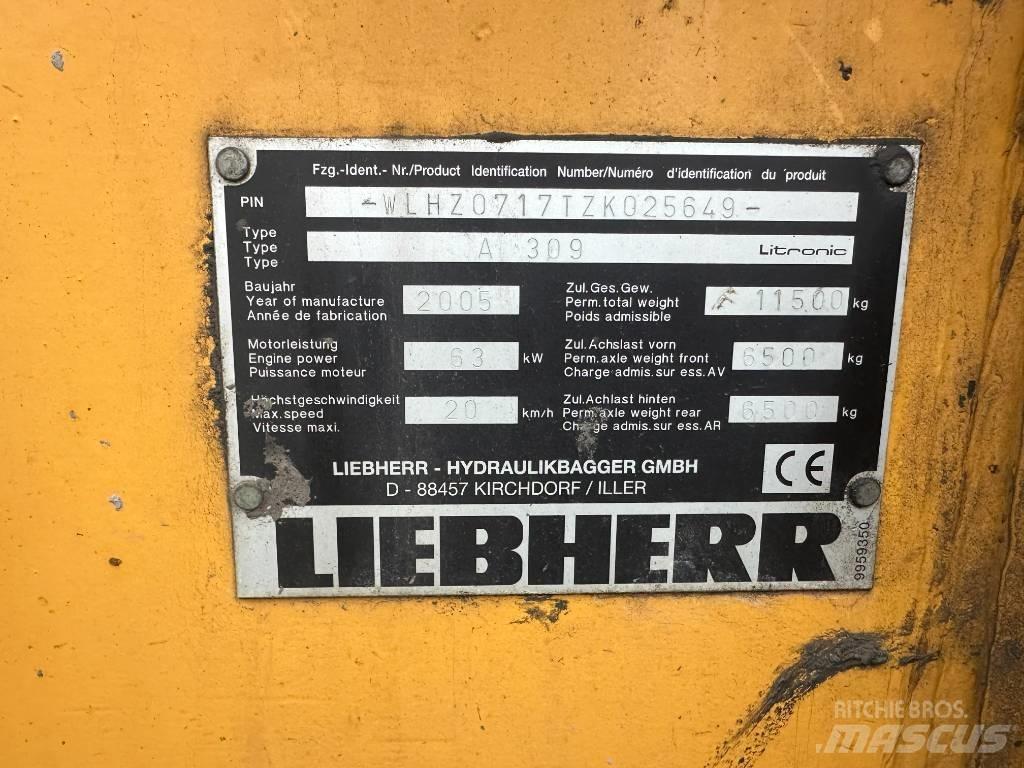 Liebherr A 309 Escavadoras de rodas