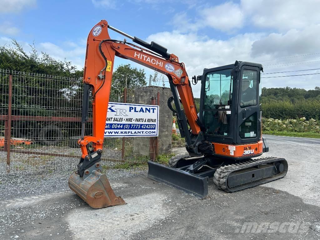 Hitachi ZX 38 U-6 Mini Escavadoras <7t
