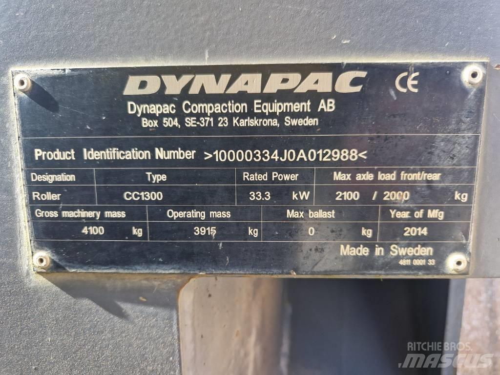 Dynapac CC 1300 Cilindros Compactadores tandem