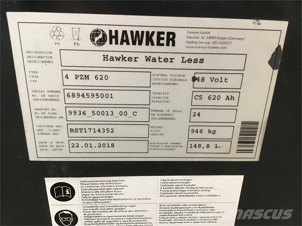 Linde R10B Empilhadores Elevadores