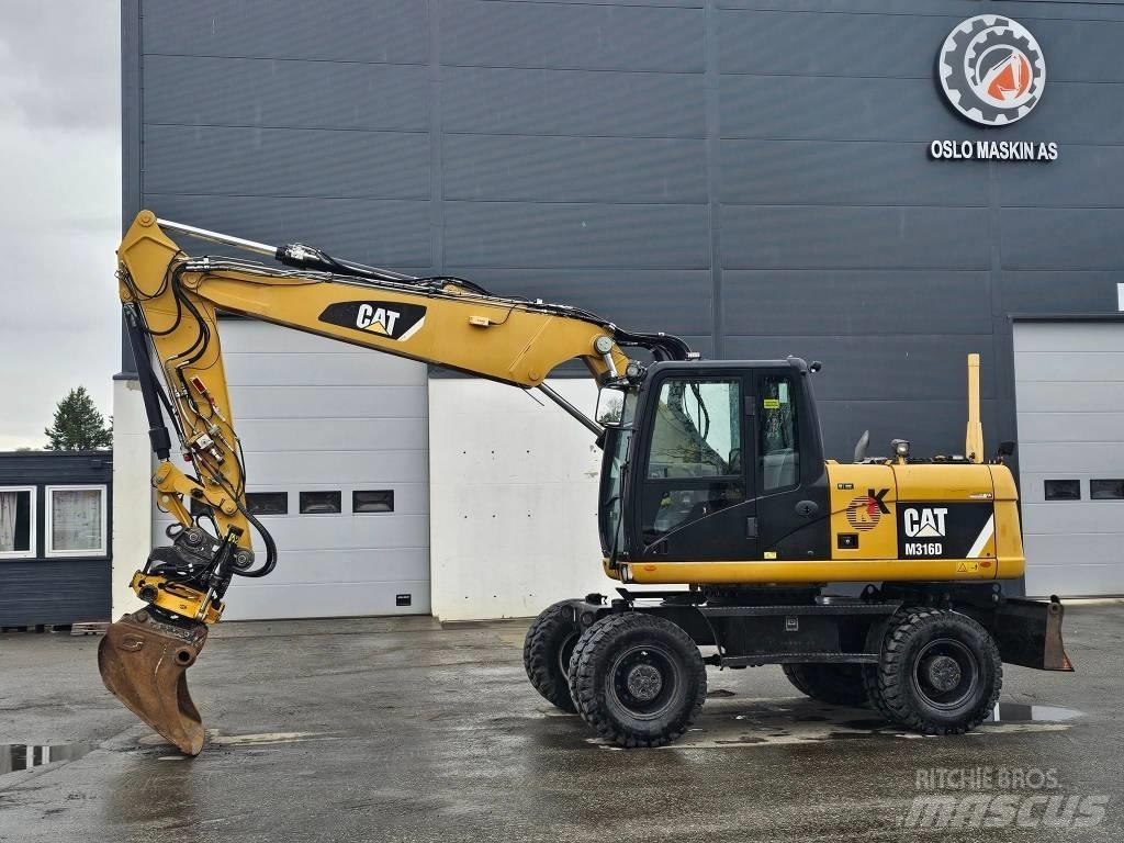 CAT M 316 D Escavadoras de rodas
