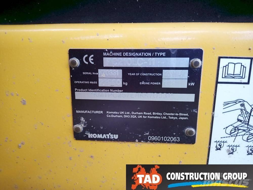 Komatsu PC210LC-11 Escavadoras de rastos