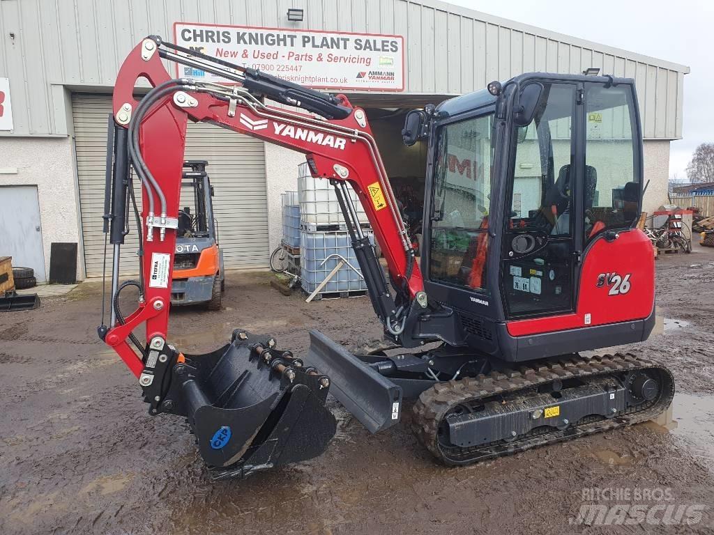 Yanmar SV26 Mini Escavadoras <7t