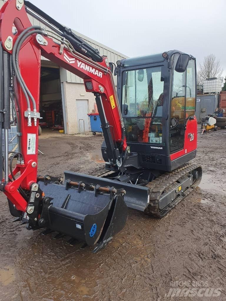 Yanmar SV26 Mini Escavadoras <7t