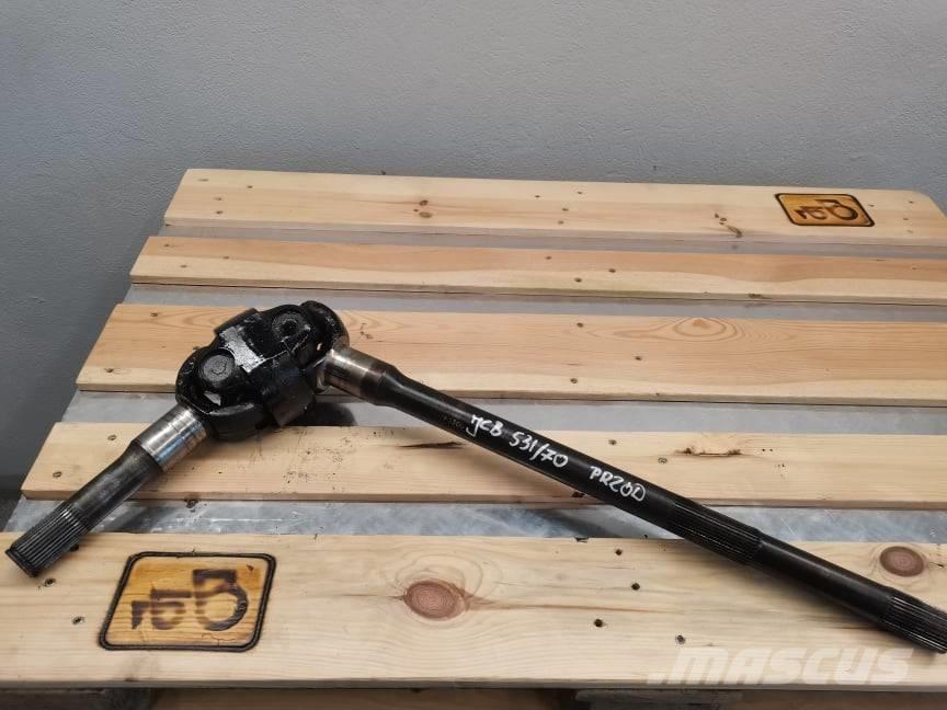 JCB 527 front axle Eixos