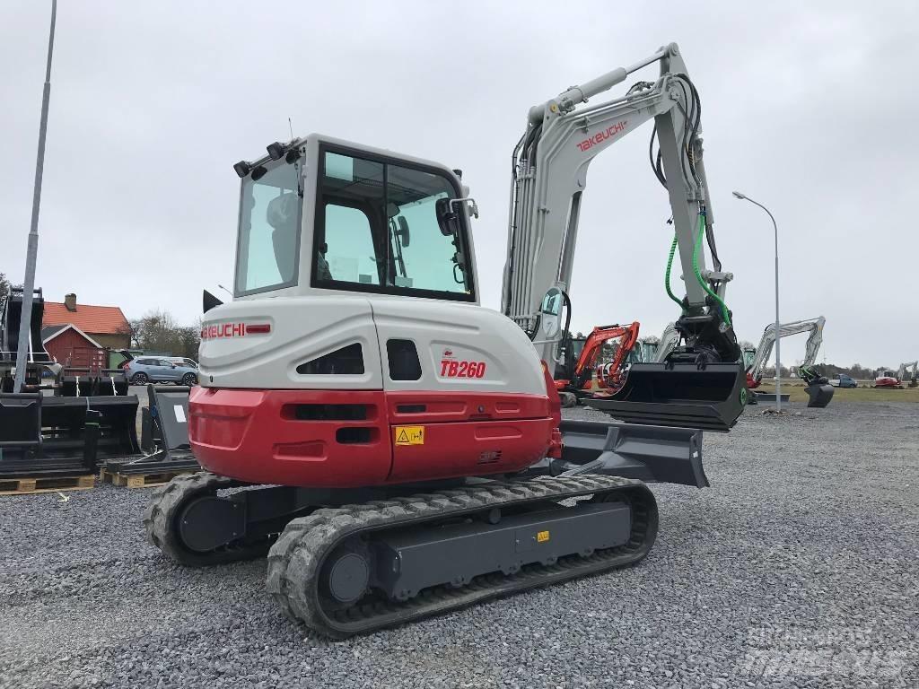 Takeuchi TB260 Mini Escavadoras <7t
