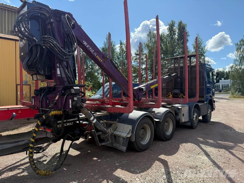 Scania R 580 Camiões de transporte de troncos