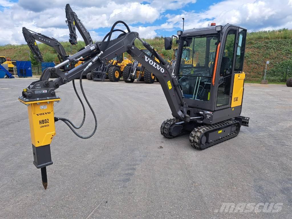 Volvo EC 18 E Mini Escavadoras <7t