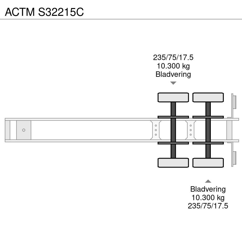 Actm S32215C Semi Reboques Carga Baixa