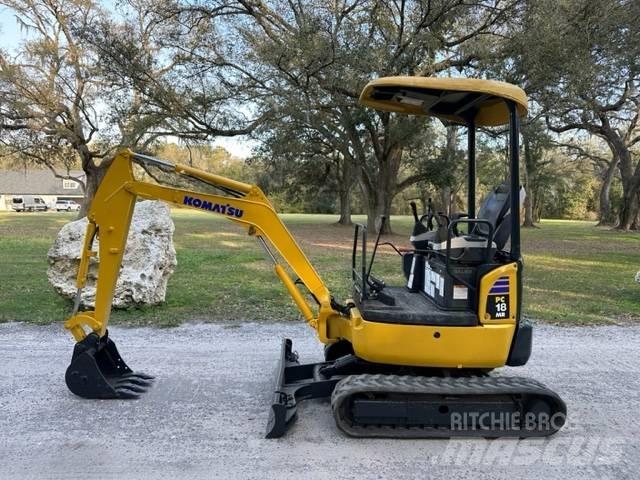 Komatsu PC18MR-2 Mini Escavadoras <7t