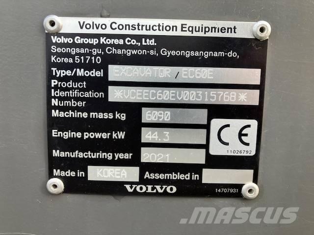 Volvo EC 60 E Escavadoras de rastos