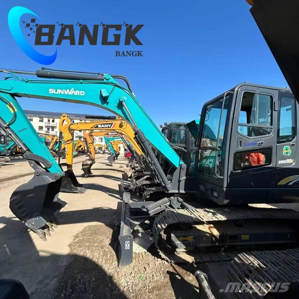Sunward SWE 80 E Escavadoras de rastos