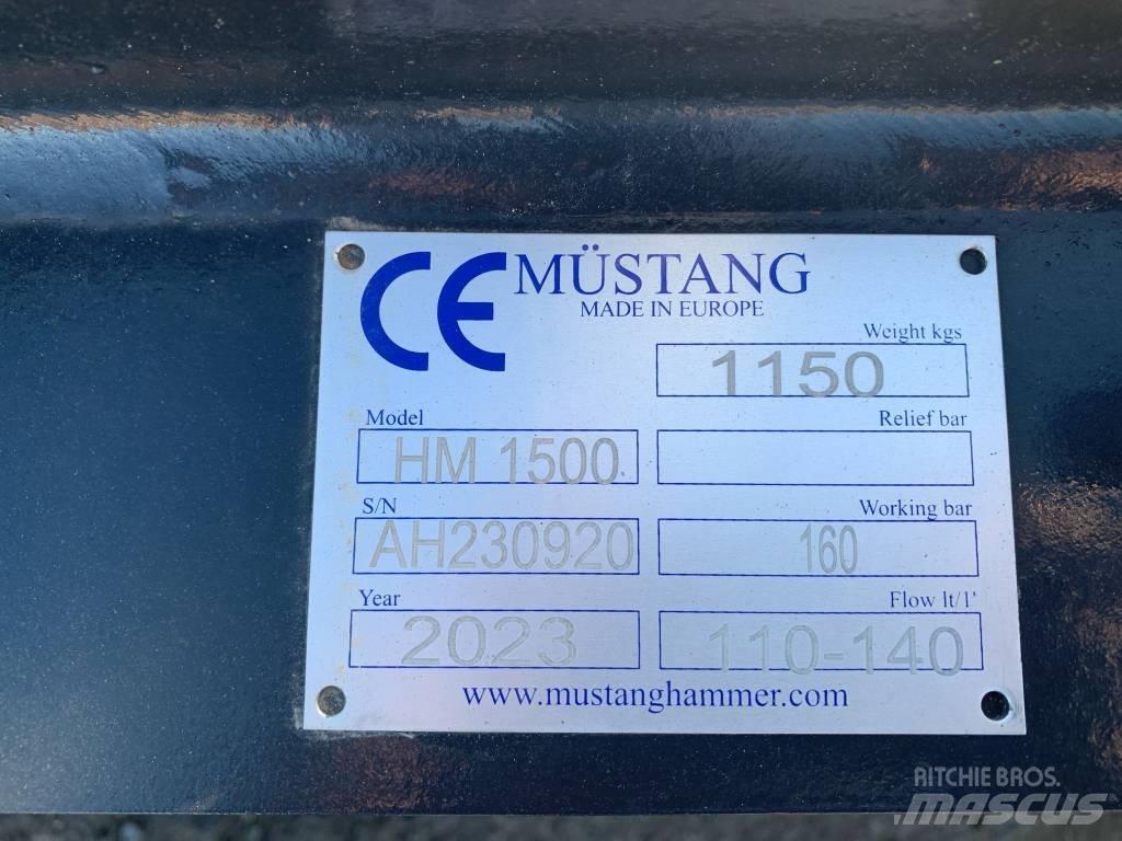 Mustang HM1500 Martelos Hidráulicos