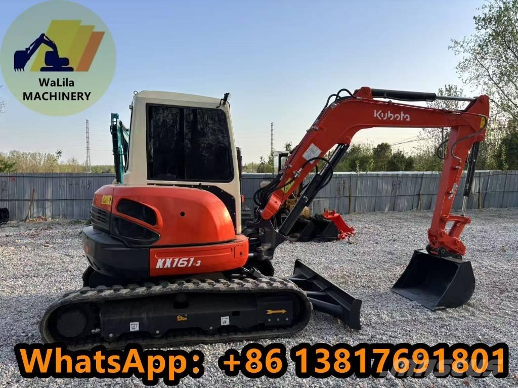 Kubota KX 161 Mini Escavadoras <7t