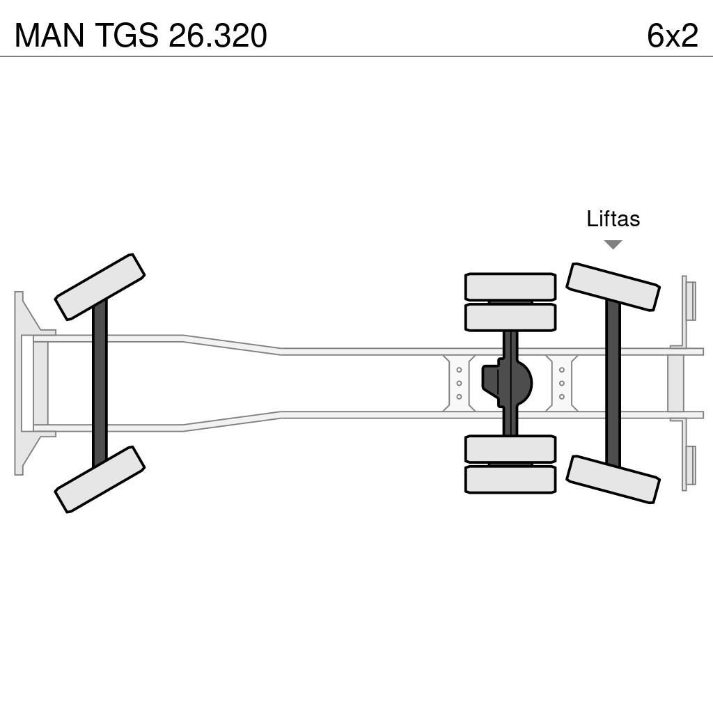 MAN TGS 26.320 Camiões de chassis e cabine