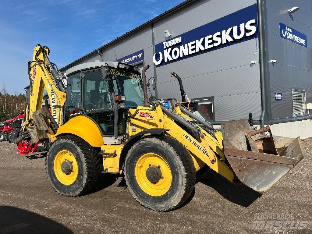 New Holland B 115 B Retroescavadoras