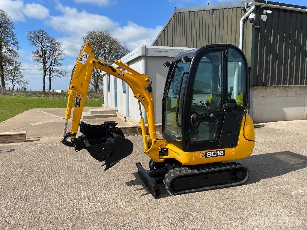 JCB 8016 Mini Escavadoras <7t