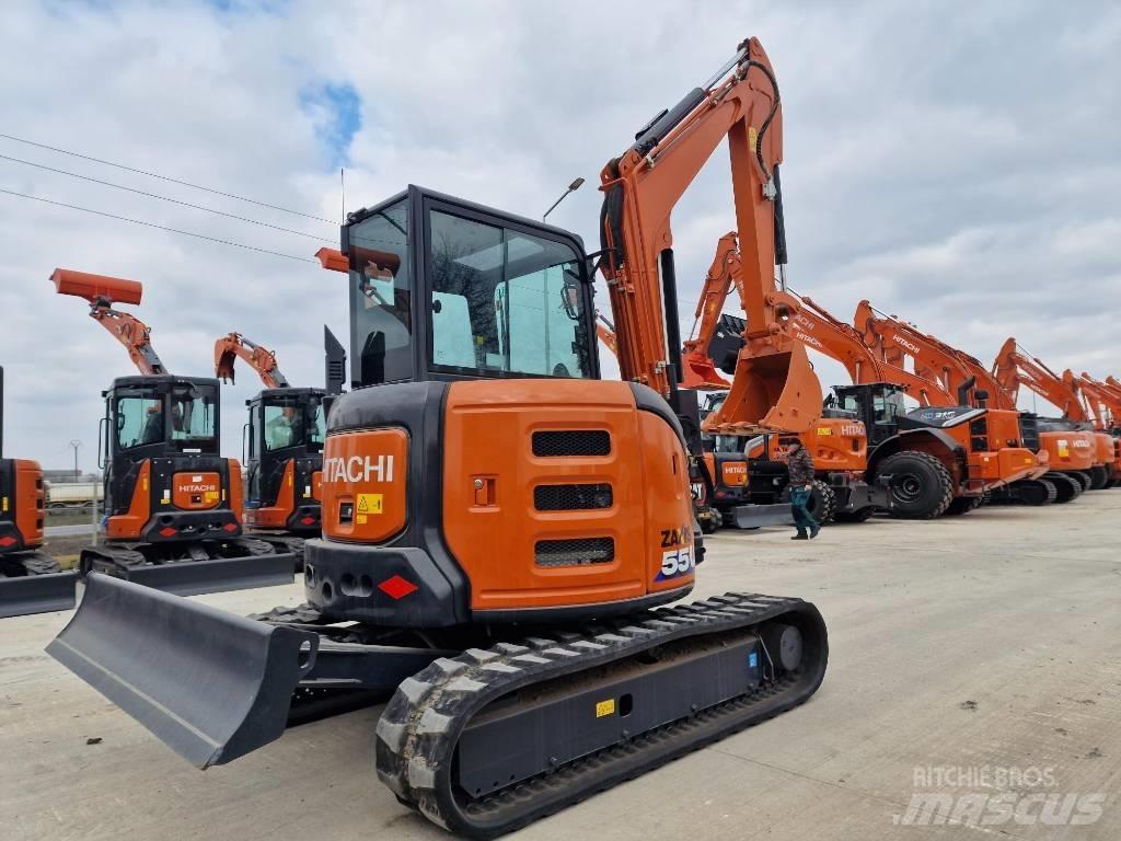 Hitachi ZX55U-6 Mini Escavadoras <7t