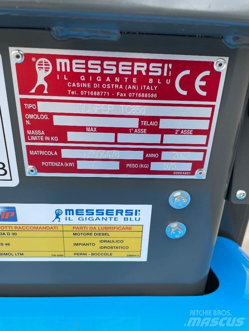 Messersi TC 85d Dumpers de lagartas