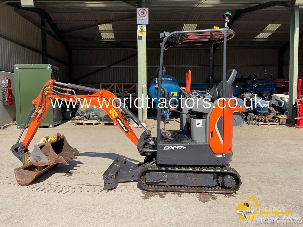 Doosan DX 17 Mini Escavadoras <7t