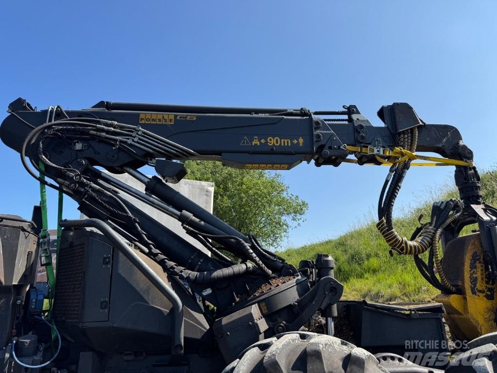 Ponsse Bear Kran C6 Gruas de ceifeiras