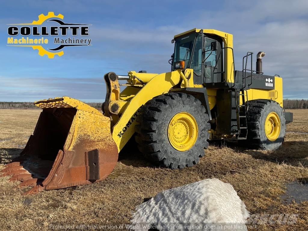 Komatsu WA 600-1 Pás carregadoras de rodas