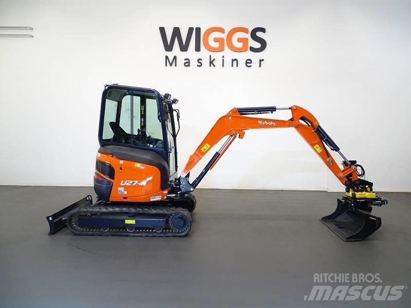 Kubota U 27-4 Mini Escavadoras <7t