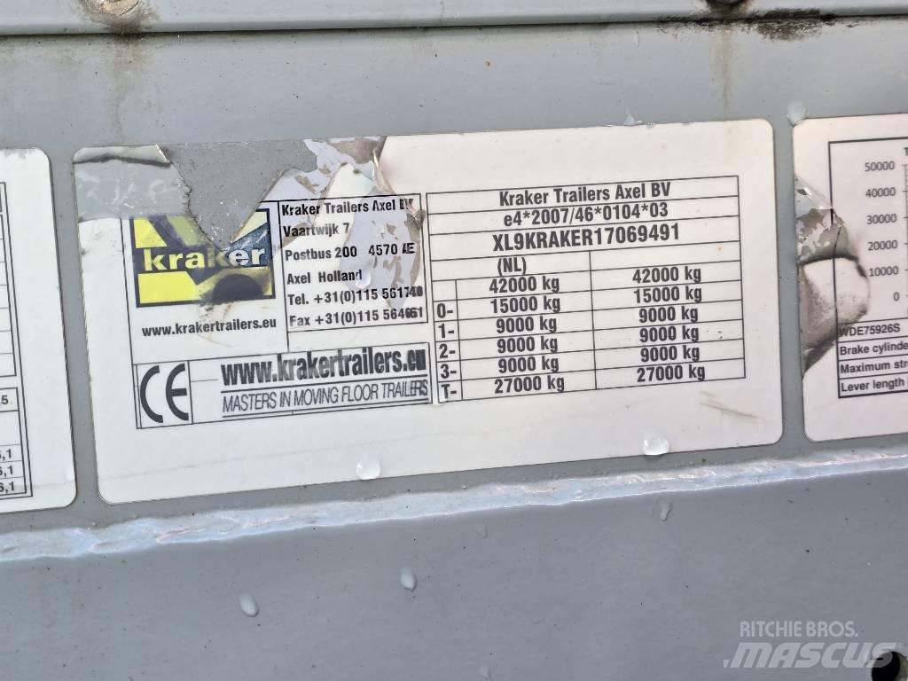 Kraker CF-200 Semi-reboques pisos móveis