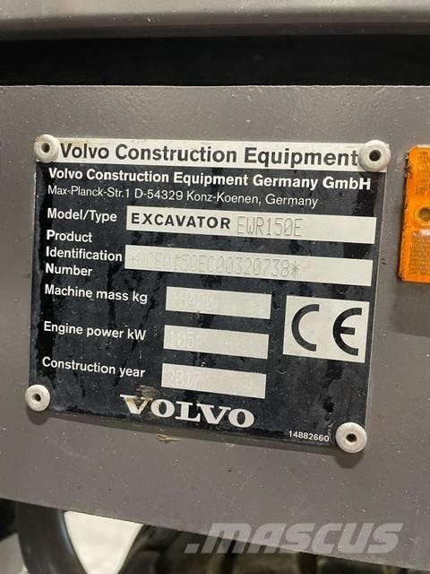 Volvo EWR150E Escavadoras de rodas
