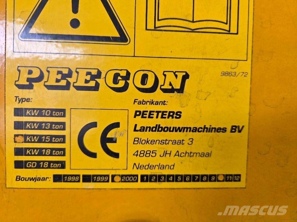 Peecon KW 15 Reboques Agrícolas basculantes