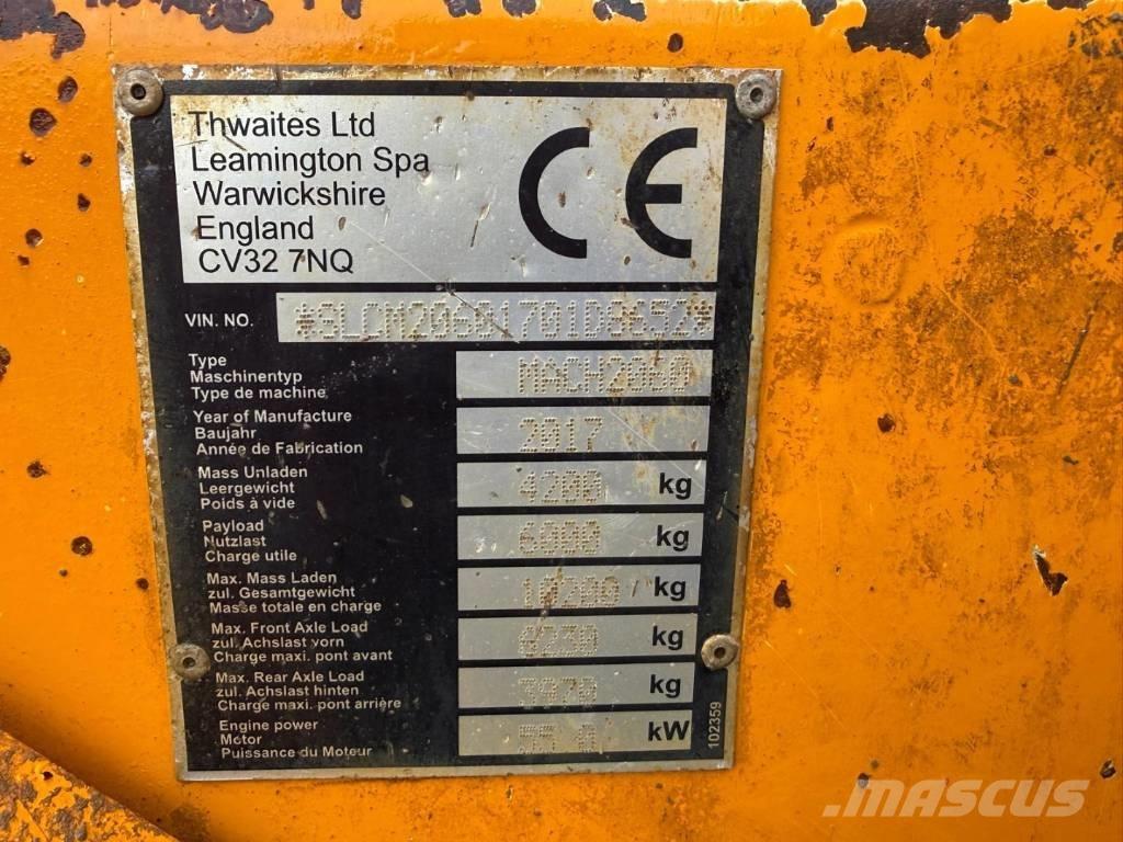 Thwaites MACH2060 Dumpers de obras