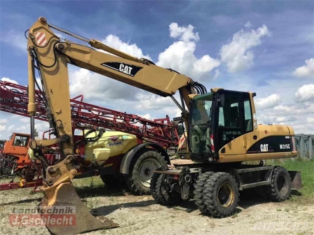 CAT m 315c Escavadoras de rodas