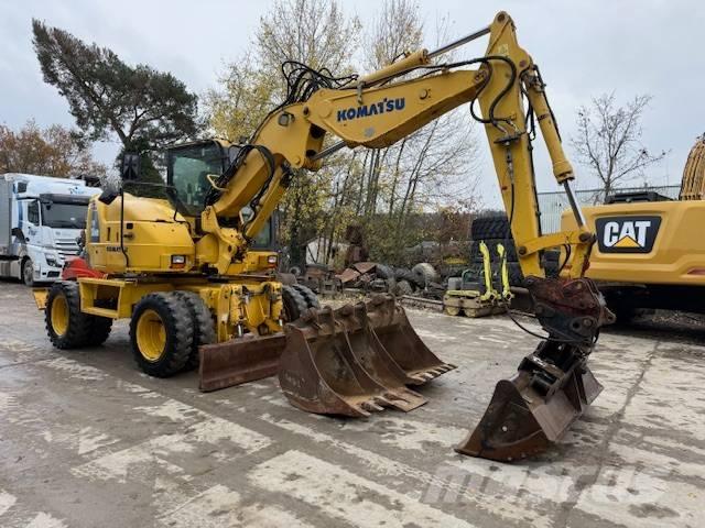 Komatsu PW 118 MR-8 Escavadoras de rodas