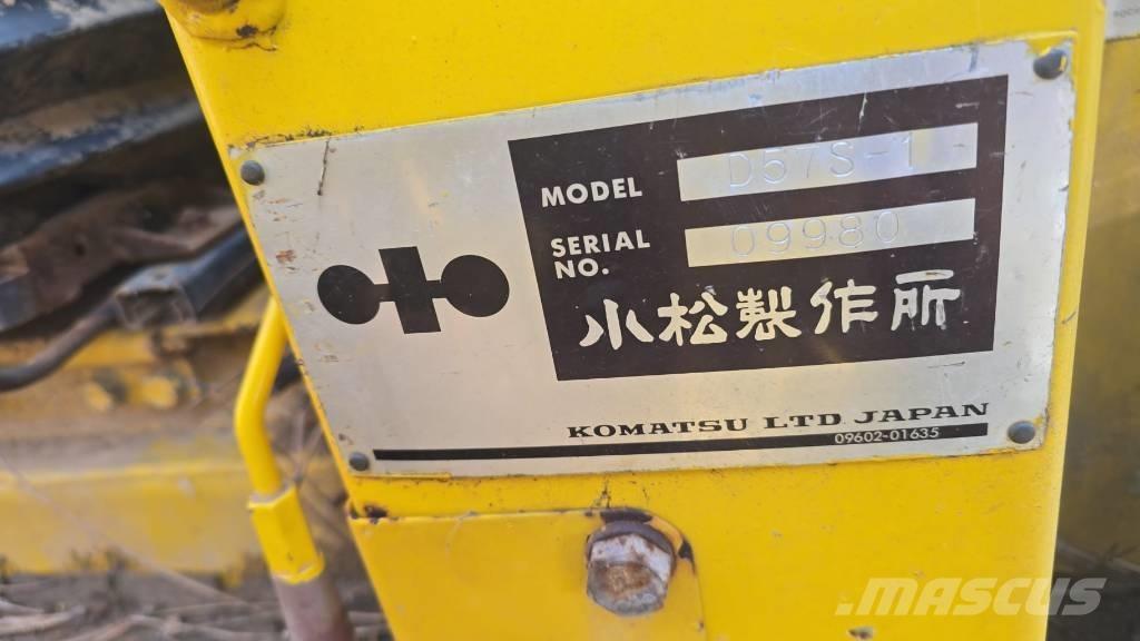 Komatsu D 57 S-1 Pás Carregadoras de rastos
