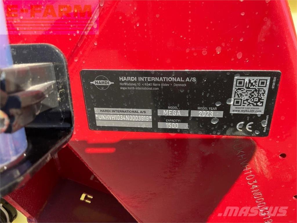 Hardi Mega 1500 Pulverizadores rebocados