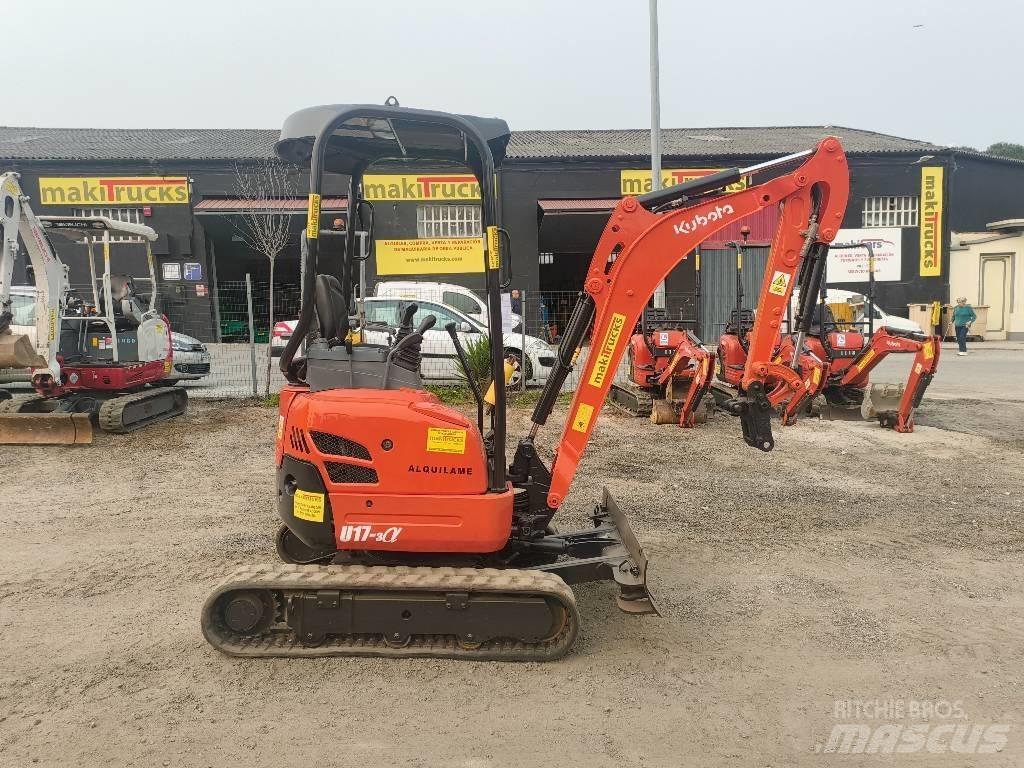 Kubota U 17-3 Mini Escavadoras <7t