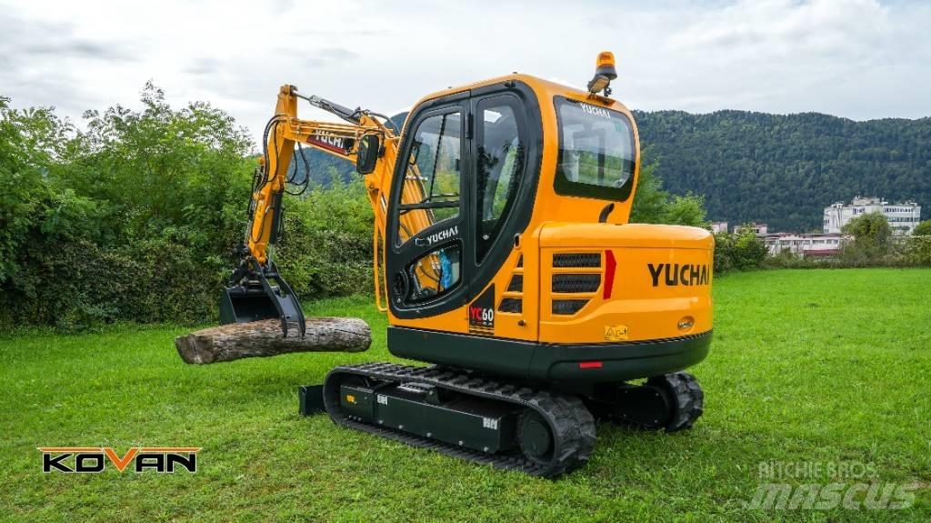 Yuchai YC60 PREMIUM Mini Escavadoras <7t